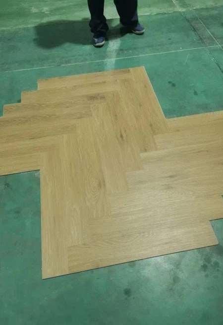 Wood color SPC flooring